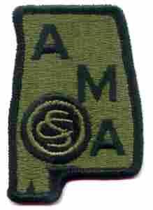 National Guard OCS Alabama subdued patch