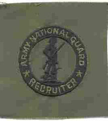 National Guard Recruiter Army ID Badge - Saunders Military Insignia