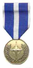 NATO Kosovo Full Size Medal - Saunders Military Insignia