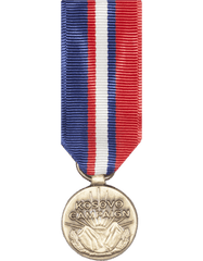 NATO Kosovo Medal Miniature Medal - Saunders Military Insignia