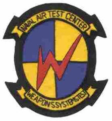 Navy Air Test Center or Weapons System Patch by Saunders Military Insignia
