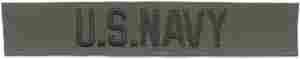Navy Branch Tape subued Patch, sew on - Saunders Military Insignia