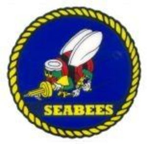 Navy Seabees Decal or vinyl adhesive by Saunders Military Insignia