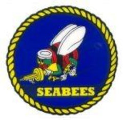 Navy Seabees Decal or vinyl adhesive by Saunders Military Insignia