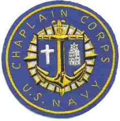 Navy Chaplain Corps Patch by Saunders Military Insignia