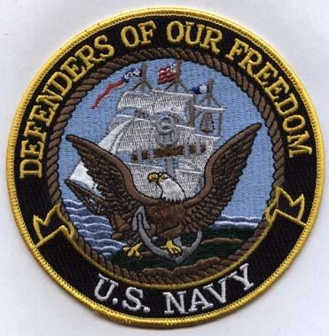 Navy Defenders of Freedom Patch