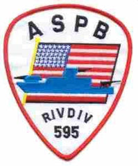 Navy River Division 595 Vietnam Patch - Saunders Military Insignia