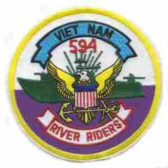 Navy River Riders 594 Navy PBR Division Patch - Saunders Military Insignia