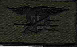 Navy Seal Badge cloth subdued