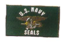 Navy Seal Flag 3' x 5' Poylester by Saunders Military Insignia