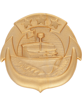 Navy Small Craft Officer Miniature Badge by Saunders Military Insignia