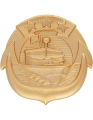 Navy Small Craft Officer Miniature Badge by Saunders Military Insignia