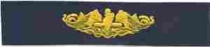 Navy Submarine Service Cloth Badge by Saunders Military Insignia