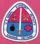 Navy Support Activity Vietnam patch by Saunders Military Insignia