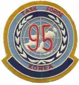 Navy Task Force 95 Korea Patch by Saunders Military Insignia