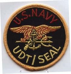 Navy UDT Seal Patch