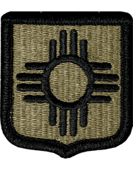 New Mexico National Guard subdued patch - Saunders Military Insignia