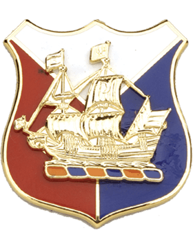 New York State Headquarters Army National Guard Unit Crest - Saunders Military Insignia