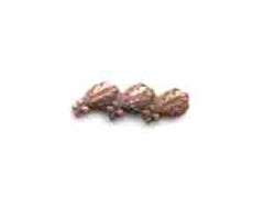 Oak Leaf Cluster 3 on a bar Bronze Ribbon Device by Saunders Military Insignia