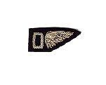 Observer Pre WWII color patch, Bullion Cloth Patch - Saunders Military Insignia