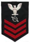 Operations Specialist US Navy Rating in black by Saunders Military Insignia