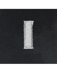 OPFOR 1st Lieutenant rank insignia in Silver Metallic threads by Saunders Military Insignia