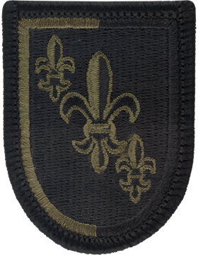 OPFOR Crest in Subdued cloth by Saunders Military Insignia