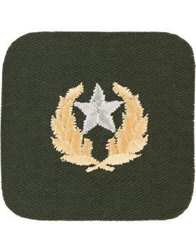 OPFOR Hamby Second Class rank insignia with Silver Star by Saunders Military Insignia