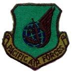 Pacific Air Force Subdued Patch For Military Gear Collection