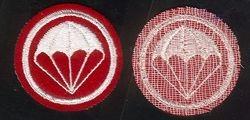 Parachute Artillery on felt Cap Patch by Saunders Military Insignia