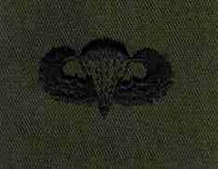 Army Basic Parachutist wing