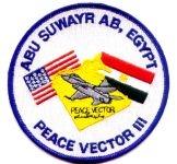 Peace Vector III Patch - Saunders Military Insignia