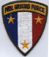 Philippine Ground Forces Patch, Patch, Authentic WWII Repro Cut Edge by Saunders Military Insignia