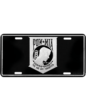 POW MIA License plate - Saunders Military Insignia