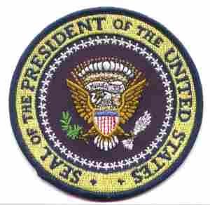 President United States Patch 3" Diameter - Saunders Military Insignia