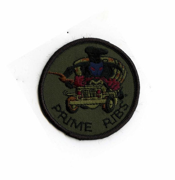Prime Ribs Subdued Patch Elegant Lapel Embellishment