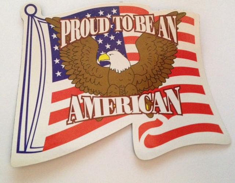 Proud to be an American magnet - Saunders Military Insignia