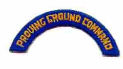 Proving Ground Command Tab by Saunders Military Insignia