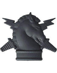 Psychological Operations Officer Army Branch Of Service Badge in black metal - Saunders Military Insignia