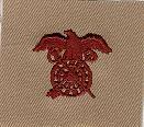 Quartermaster desert Army Branch Service - Saunders Military Insignia