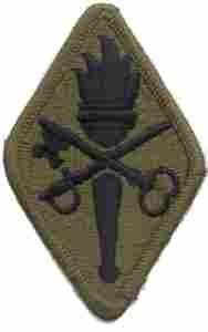 Quartermaster School subdued patch