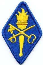Quartermaster Training Center old Full Color Patch - Saunders Military Insignia