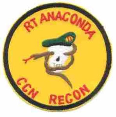 Reconnaissance Team Anaconda Command and Control North Patch by Saunders Military Insignia