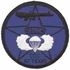 Reconnaissance Team Texas Command and Control Center Patch by Saunders Military Insignia