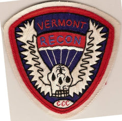 Reconnaissance Team Vermont Command and Control Patch Handmade by Saunders Military Insignia