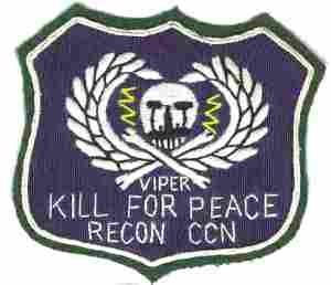 Reconnaissance Team Viper Patch, handmade