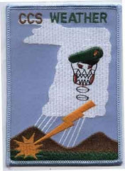 Reconnaissance Team Weather Command and Control South Patch by Saunders Military Insignia