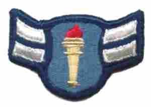 ROTC Airman 1st Clutch Back Rank Insignia Durable Quality