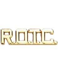 ROTC Collar Insignia Letters - Saunders Military Insignia