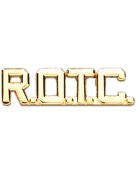 ROTC Collar Insignia Letters - Saunders Military Insignia